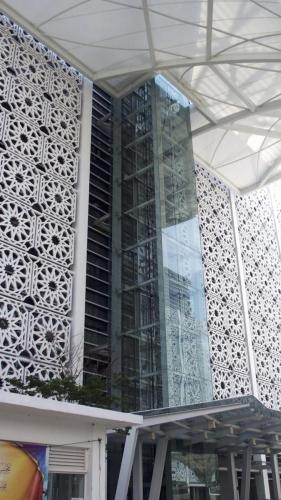 JAKIM COMPLEX GLASS LIFT ENCLOSURE